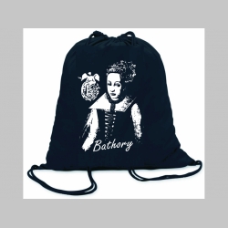 Elizabeth bathory - Alžbeta Bátoriová - ľahké sťahovacie vrecko ( batôžtek / vak ) s čiernou šnúrkou, 100% bavlna 100 g/m2, rozmery cca. 37 x 41 cm